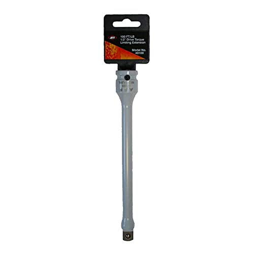 AFF Torque Limiting Extension 1/2 Drive 40100 Spring Steel Gray 100 ft/lb 